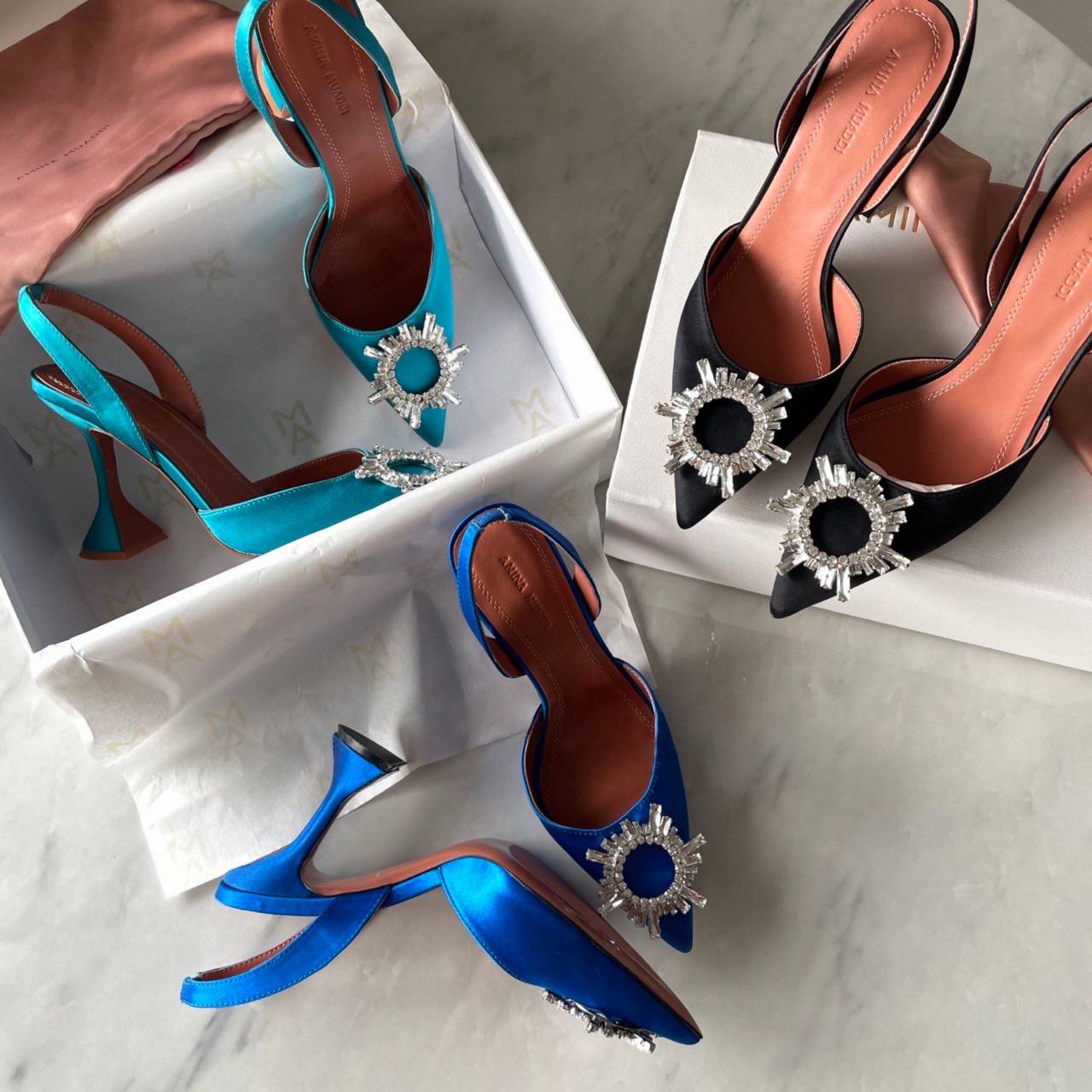 Amina Muaddi shoes