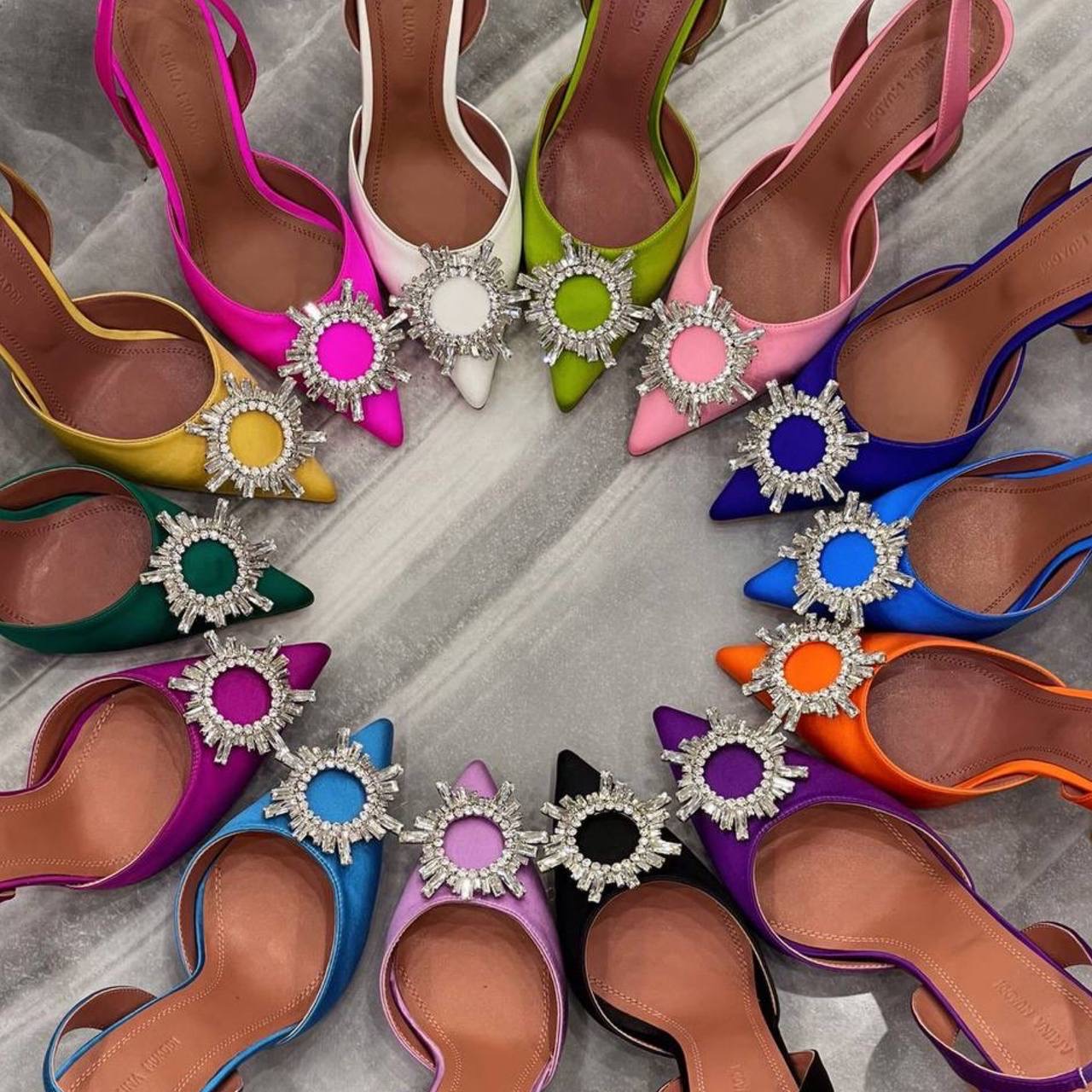 Amina Muaddi shoes