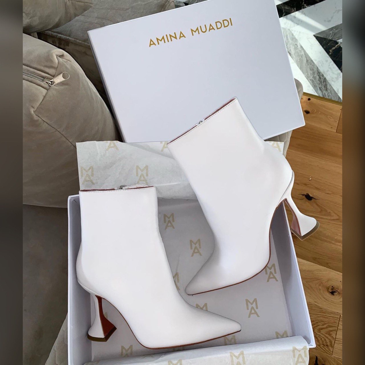 Amina Muaddi shoes