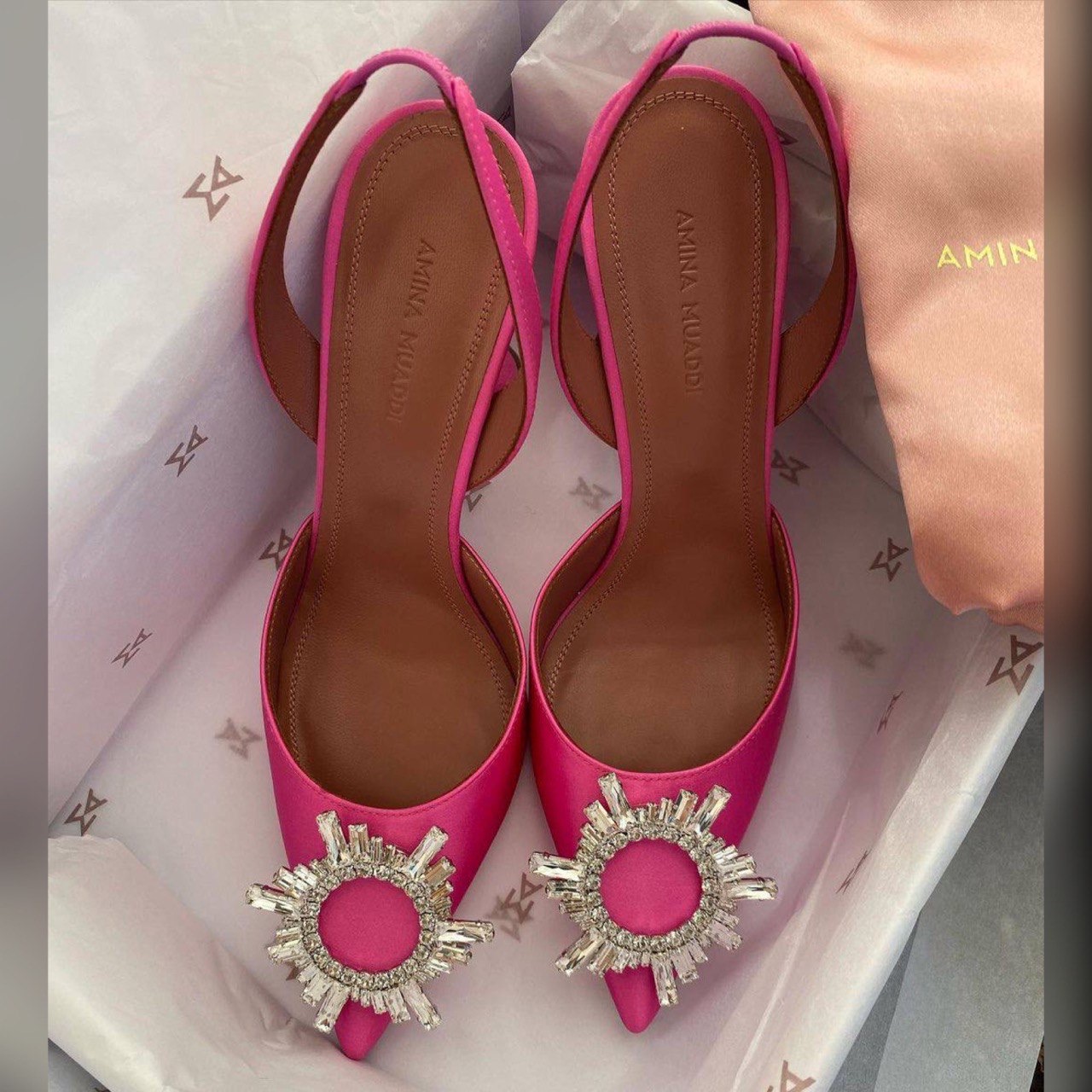 Amina Muaddi shoes