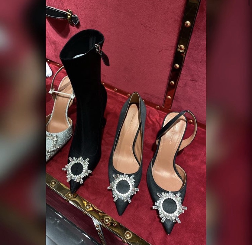 Amina Muaddi shoes