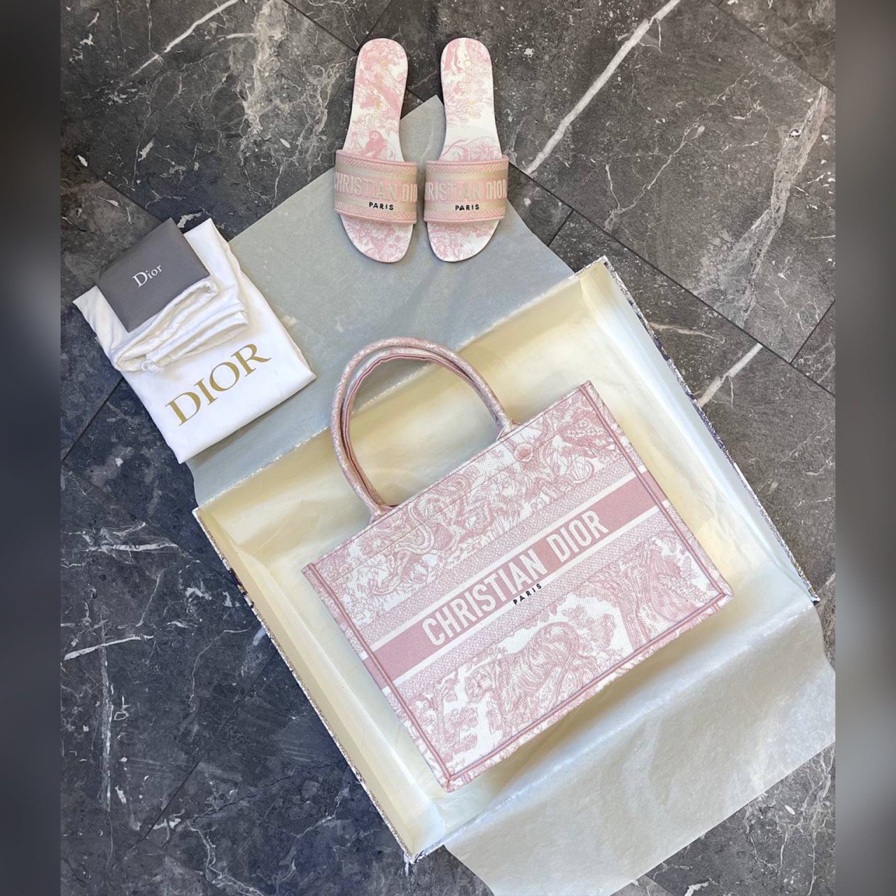 Christian Dior bag & shoes