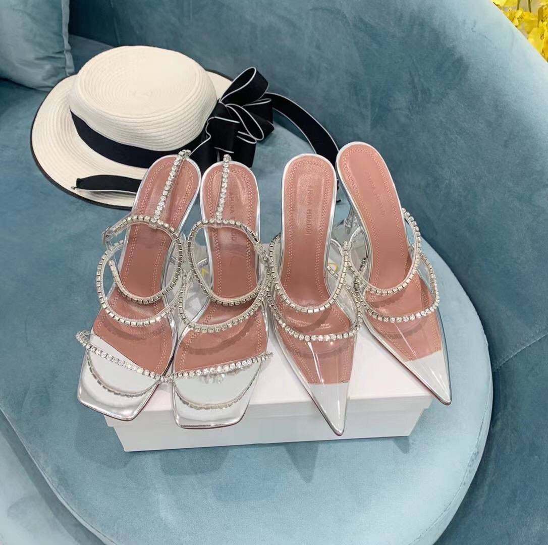 Amina Muaddi shoes