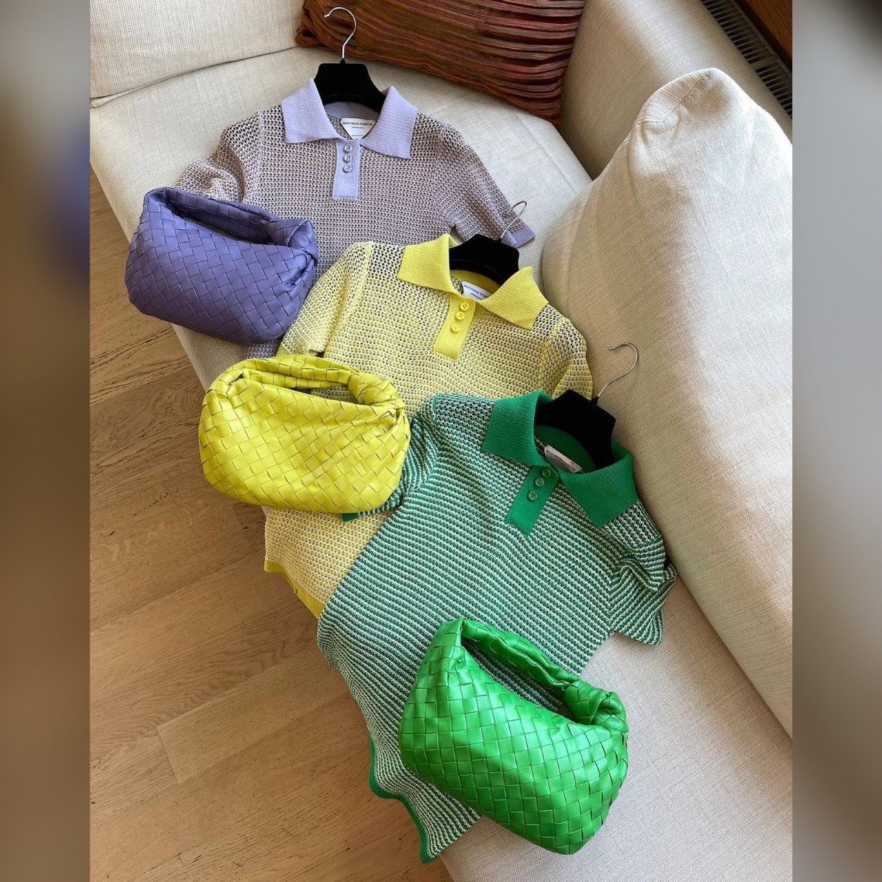 Bottega Veneta bag & wear