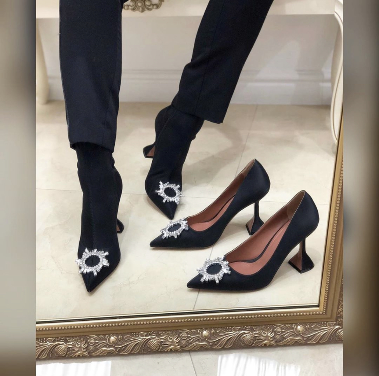 Amina Muaddi shoes