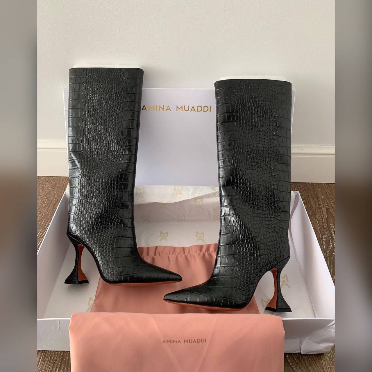 Amina Muaddi shoes