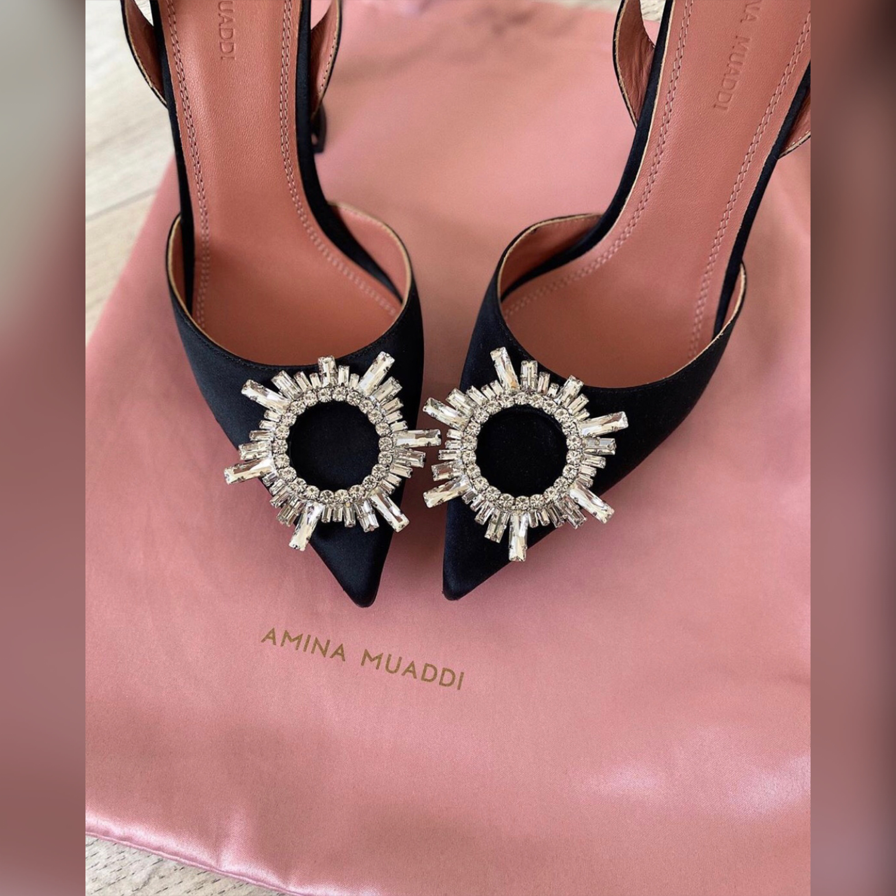 Amina Muaddi shoes
