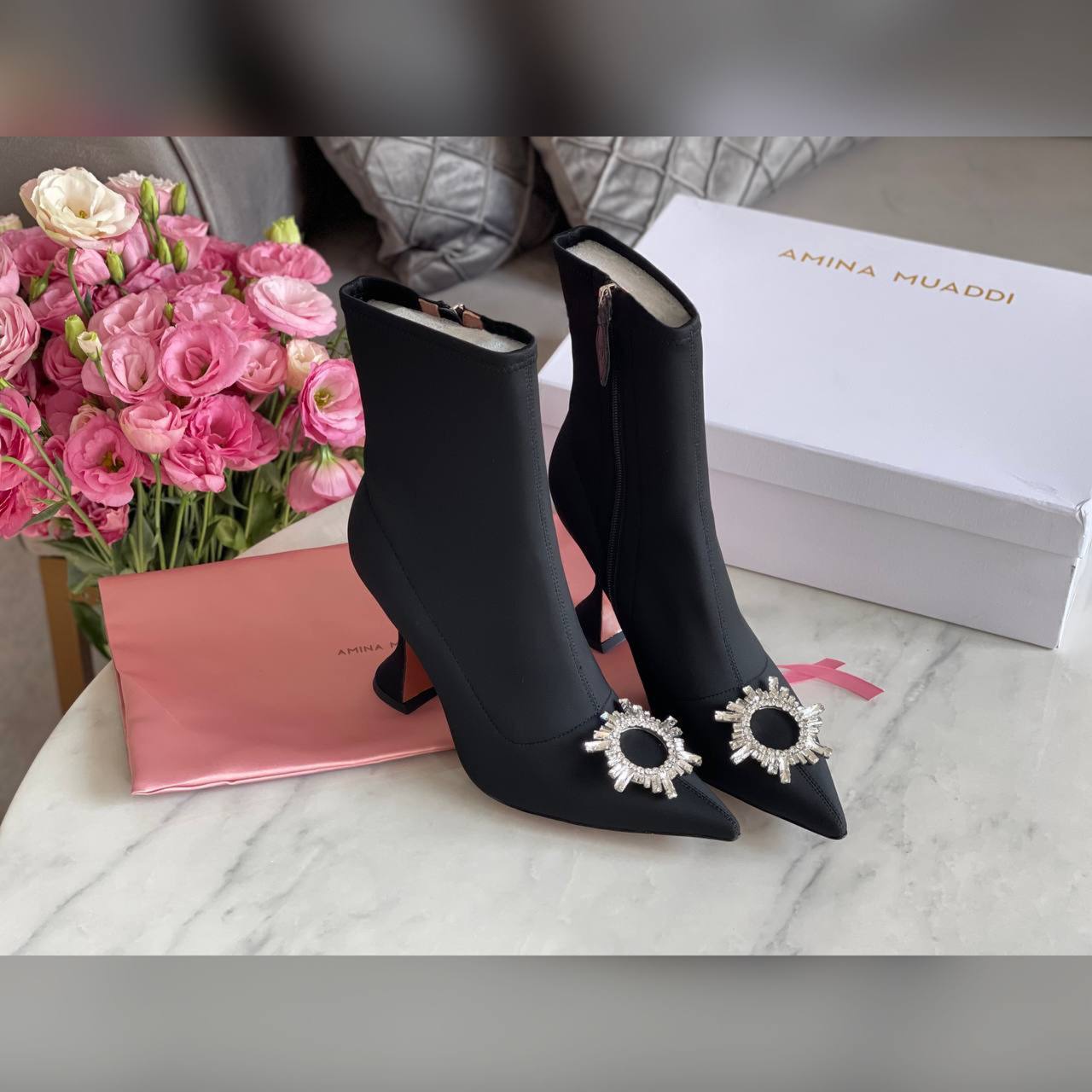 Amina Muaddi shoes