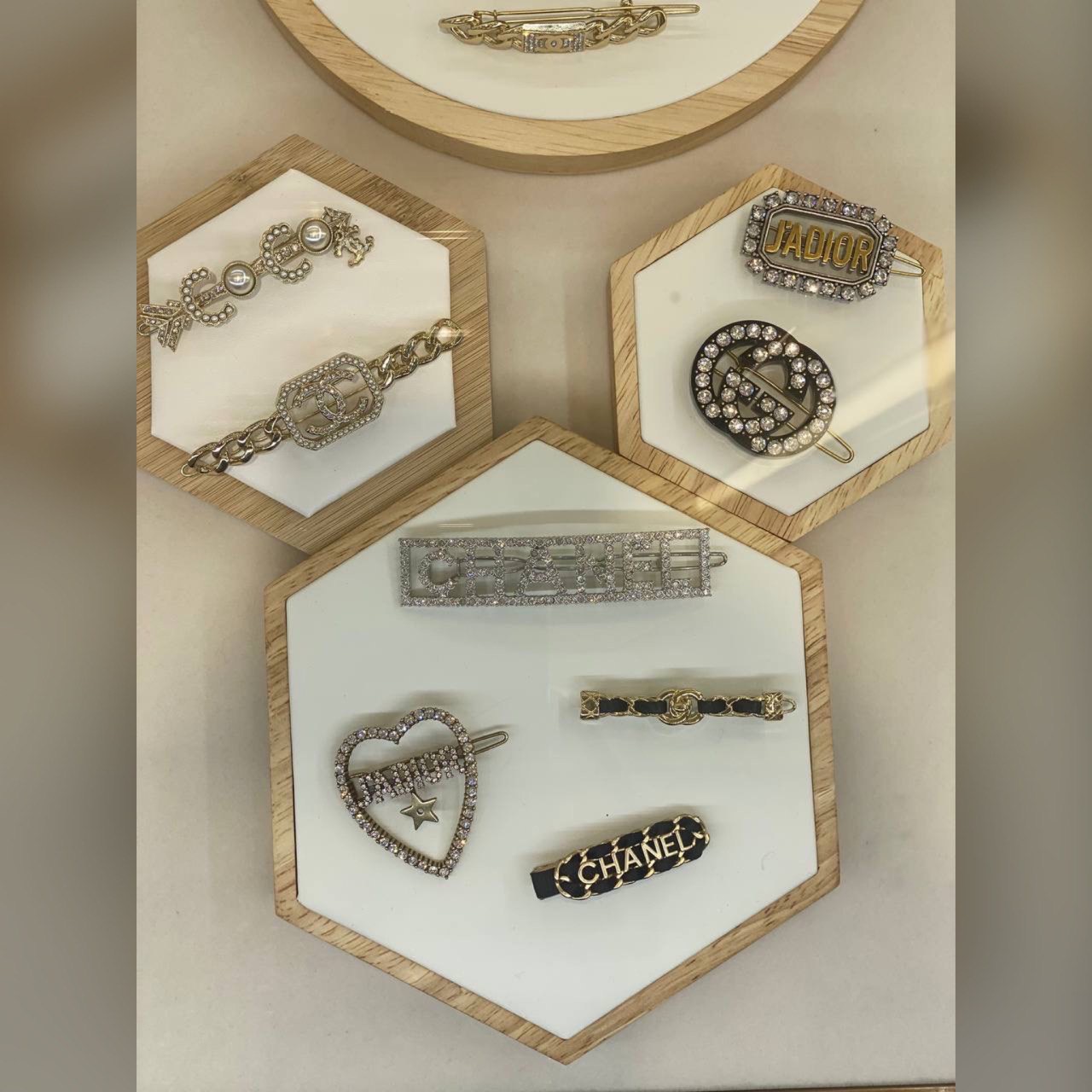 Christian Dior / Gucci / Chanel accessories