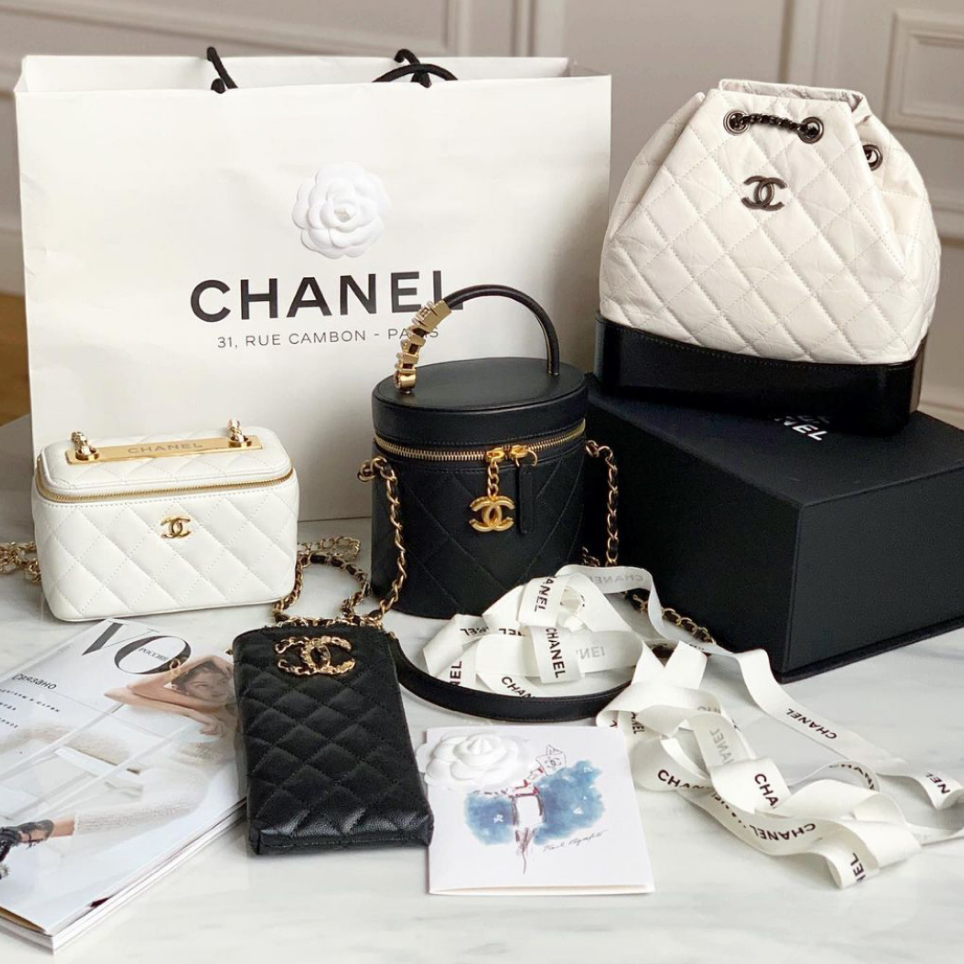 Chanel’s Gabrielle Chanel bags