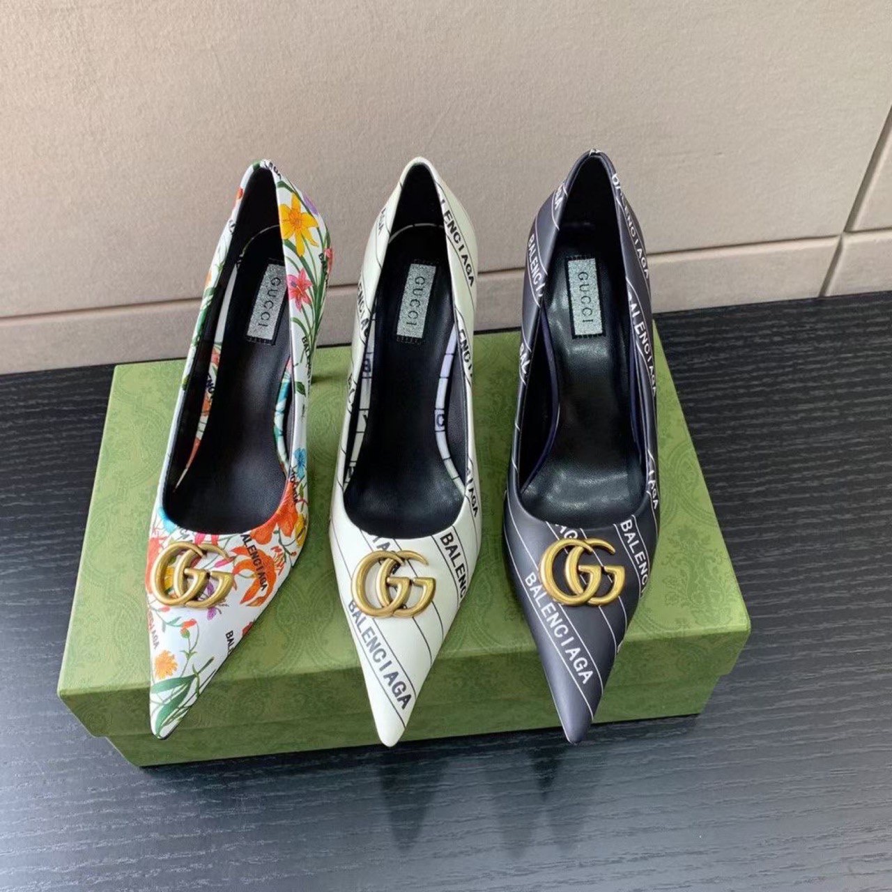 Balenciaga & Gucci shoes