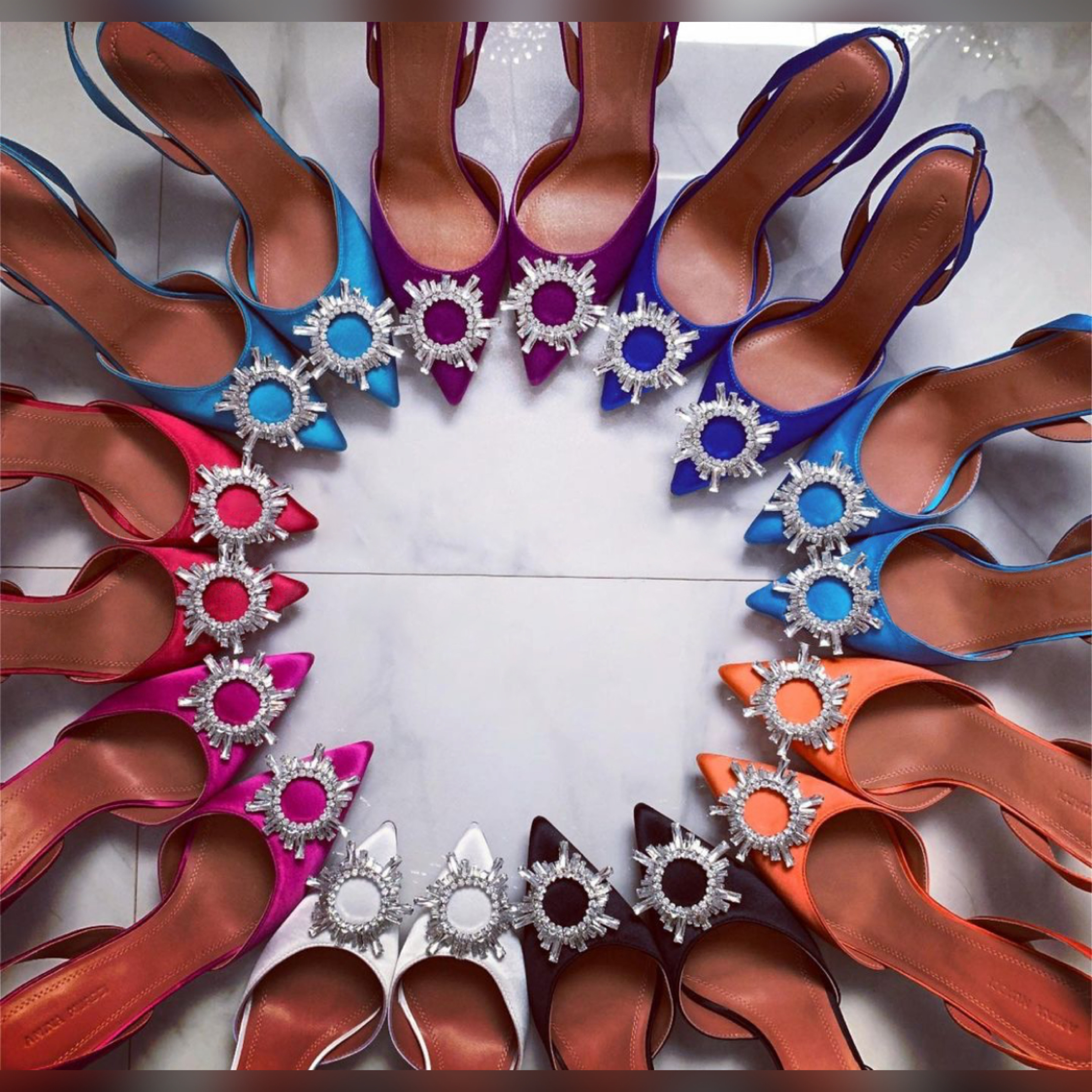 Begum Amina Muaddi shoes