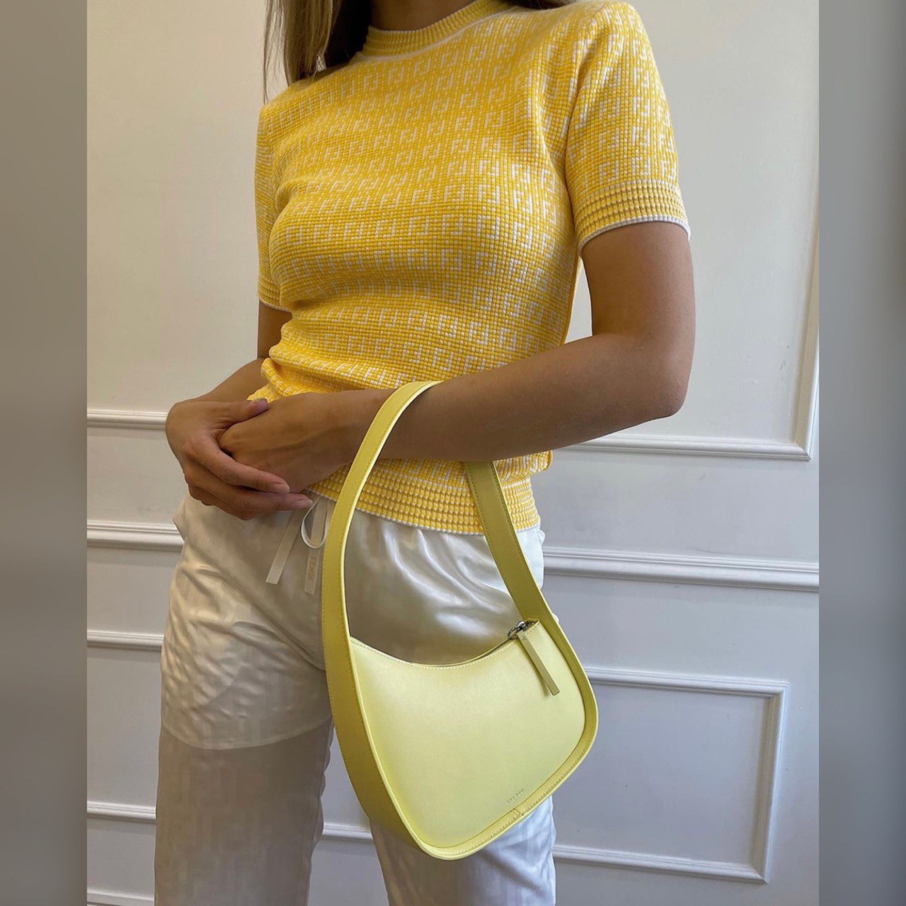 Fendi wear; The Row bag