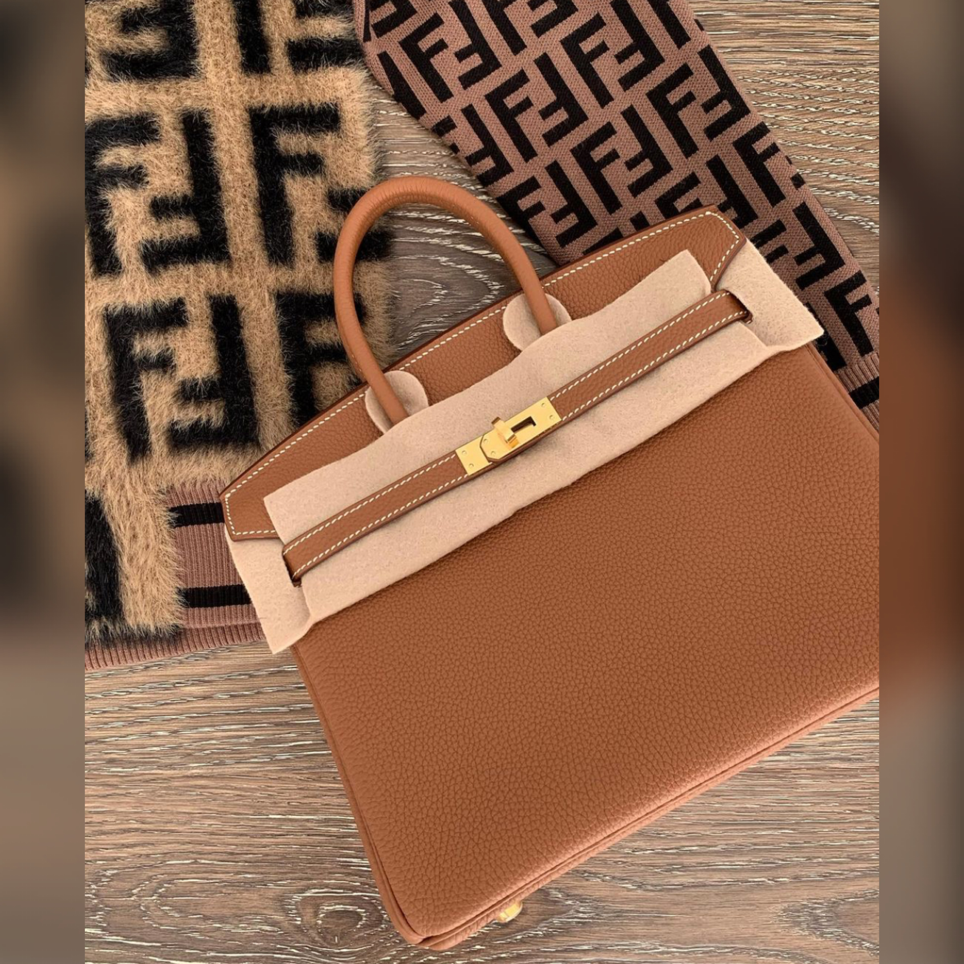 Hermes Birkin Togo Gold bags