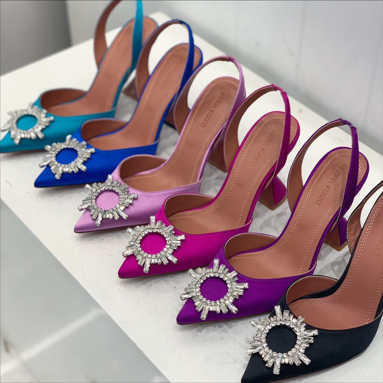 Amina Muaddi shoes
