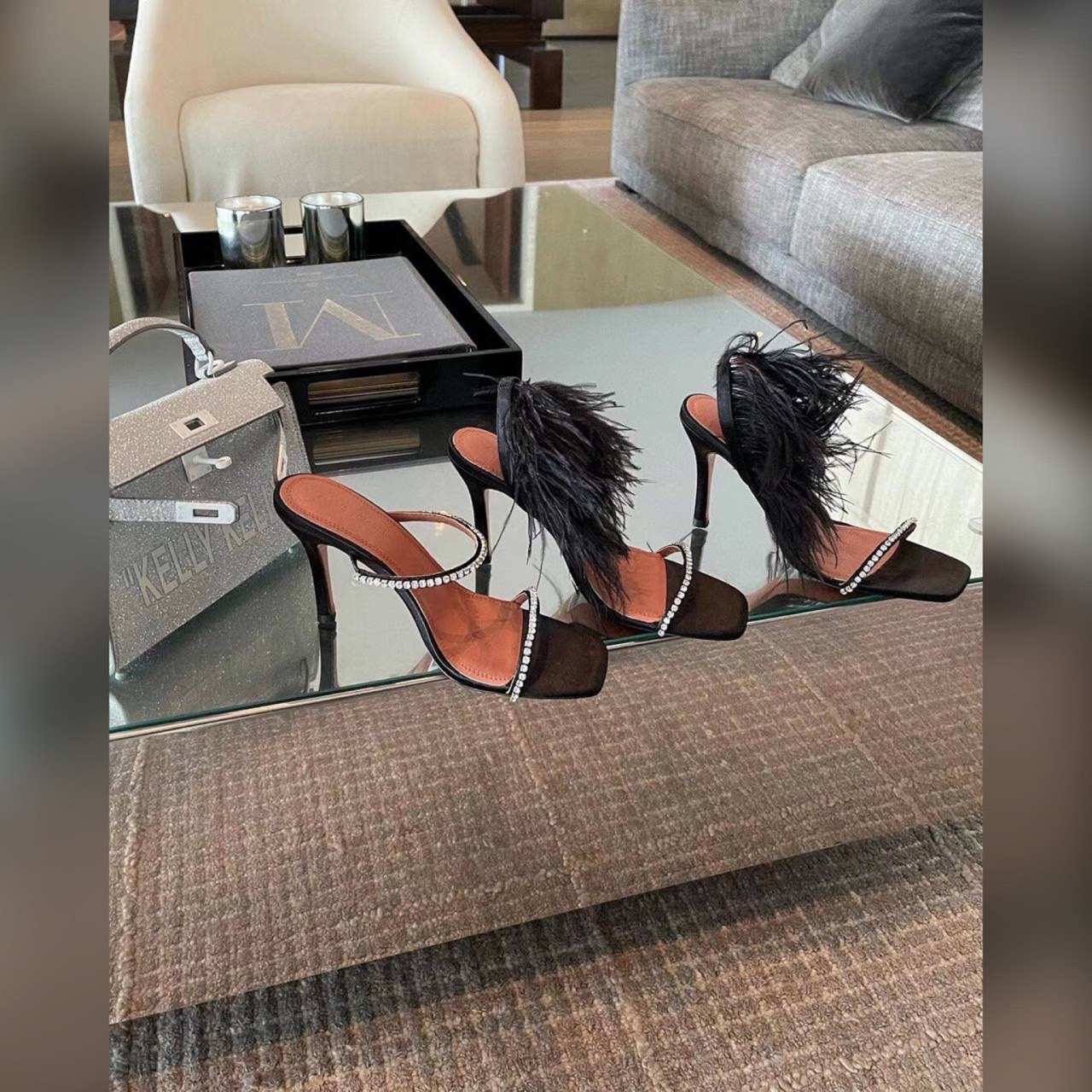 Amina Muaddi shoes