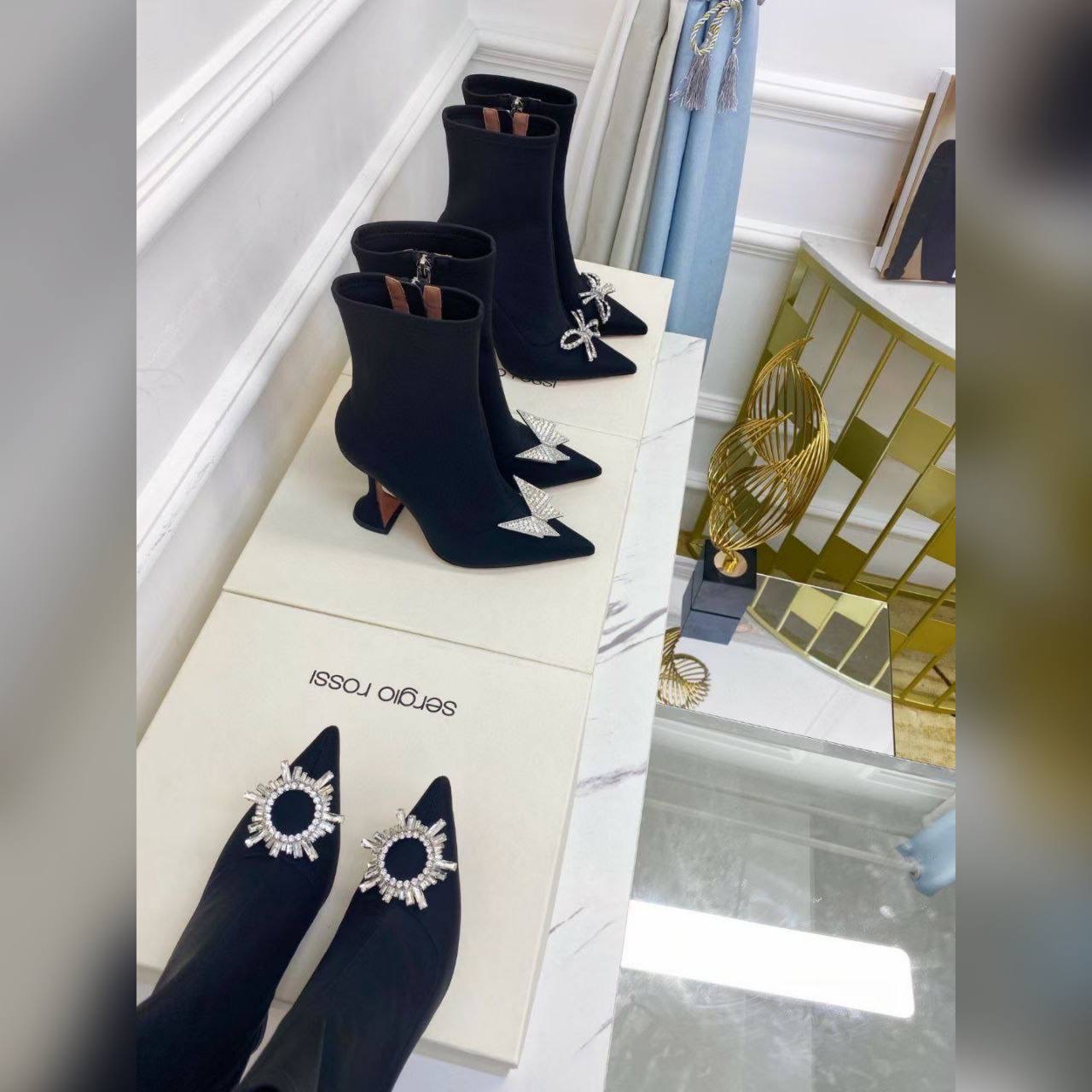 Amina Muaddi shoes