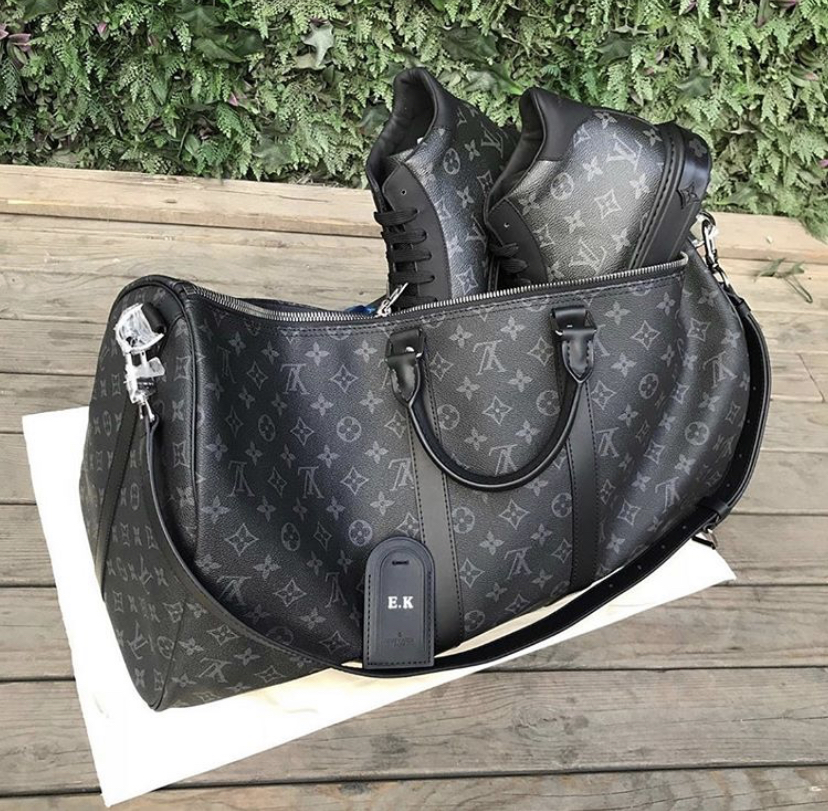 Louis Vuitton shoes and bag