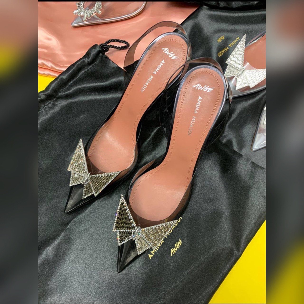 Amina Muaddi shoes