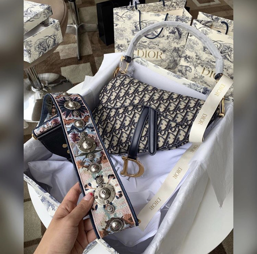 Christian Dior bag and belt