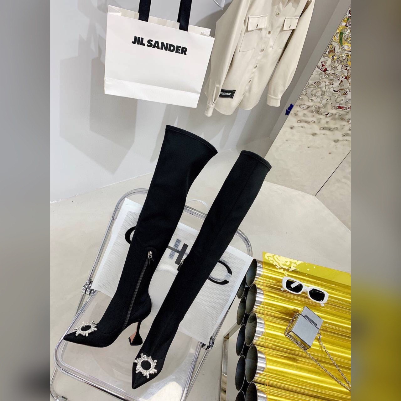 Amina Muaddi shoes