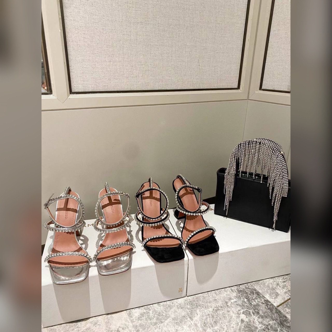 Amina Muaddi shoes