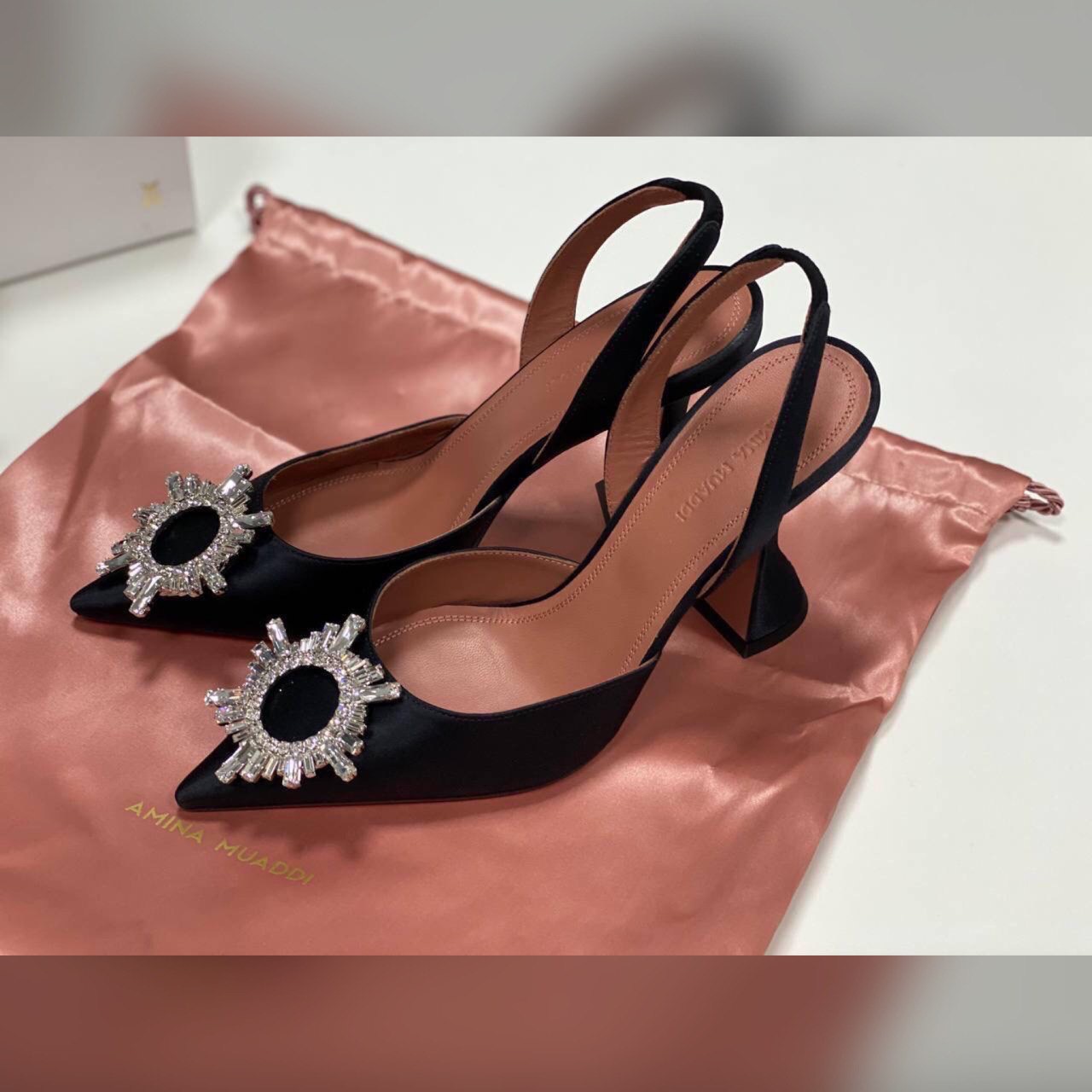 Amina Muaddi shoes