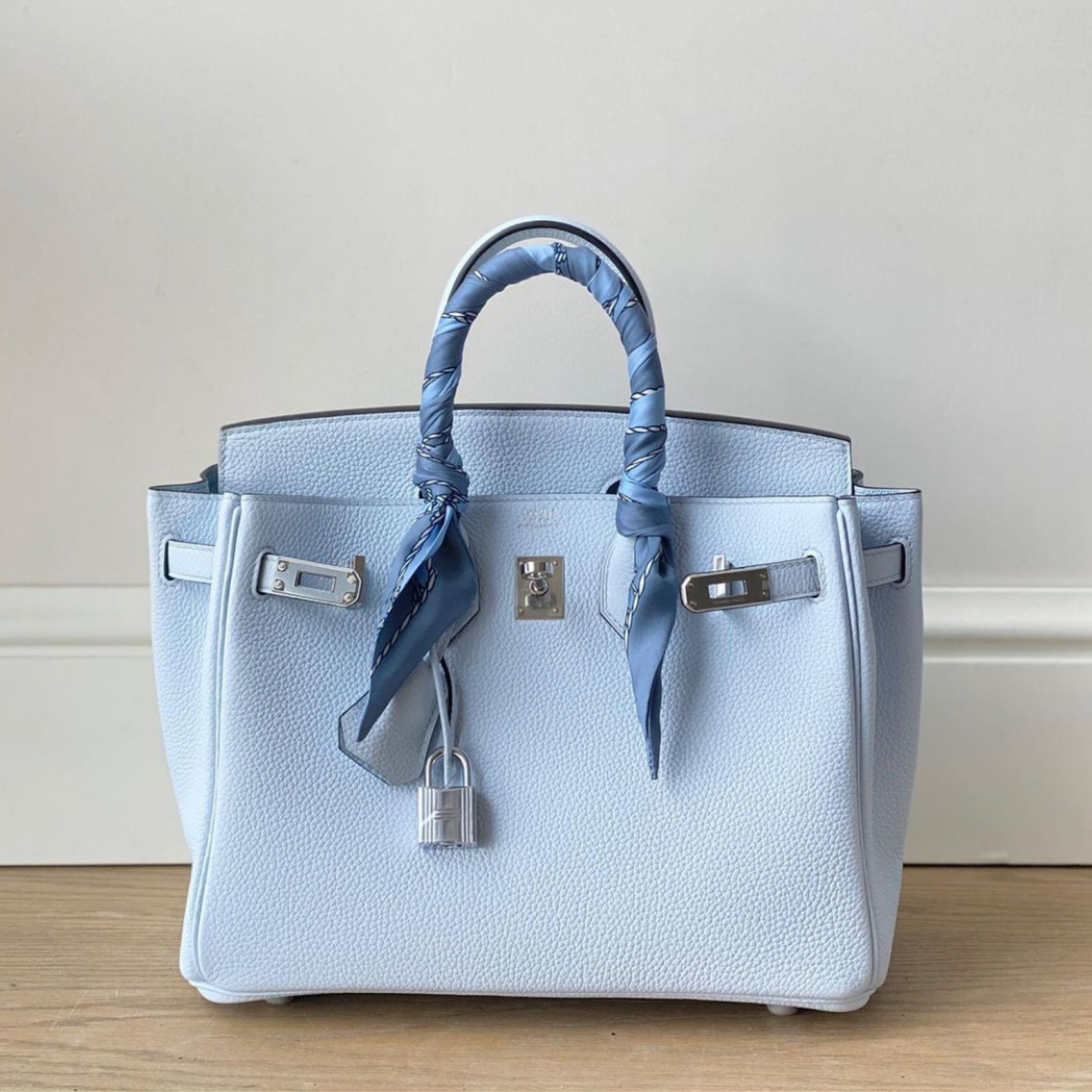 Hermès Birkin Togo Silver bags