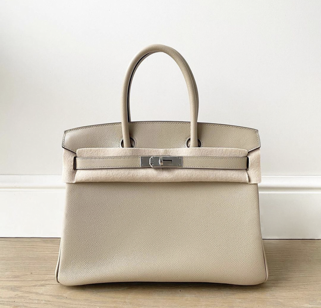 Hermès Birkin Epsom Silver bags