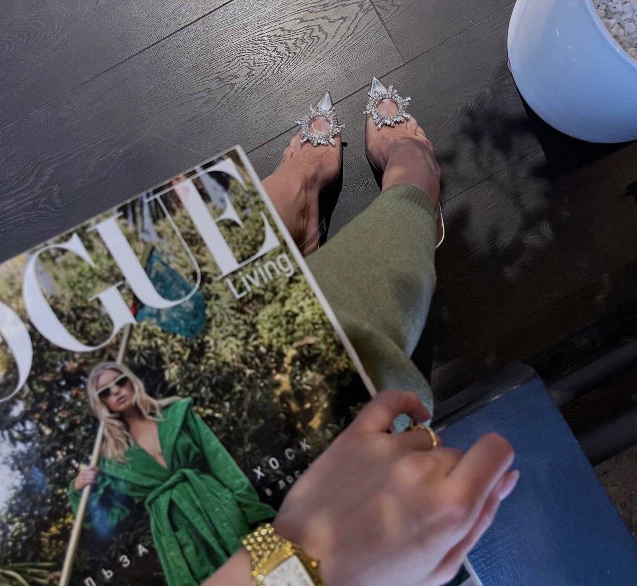 Amina Muaddi shoes