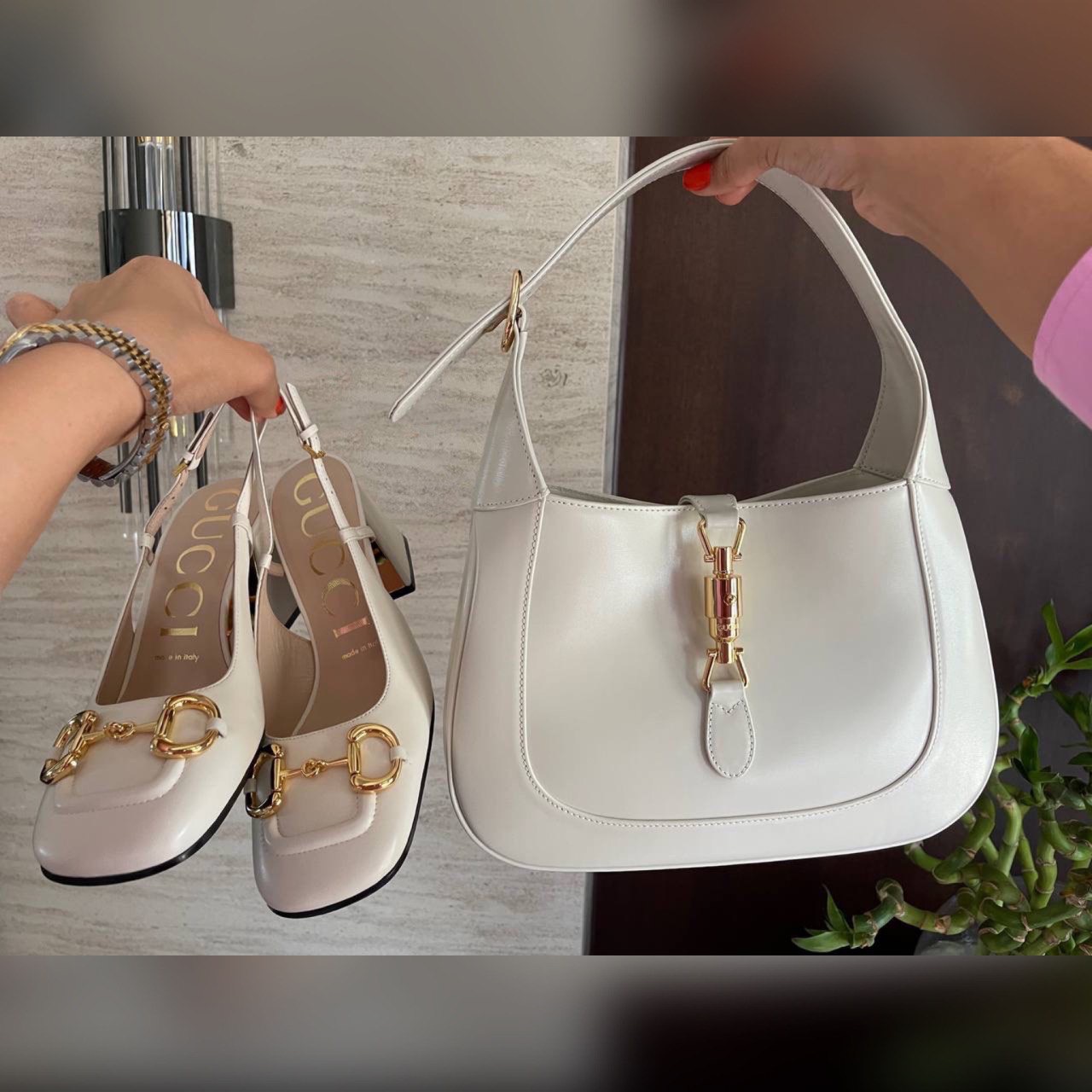 Gucci shoes & bag