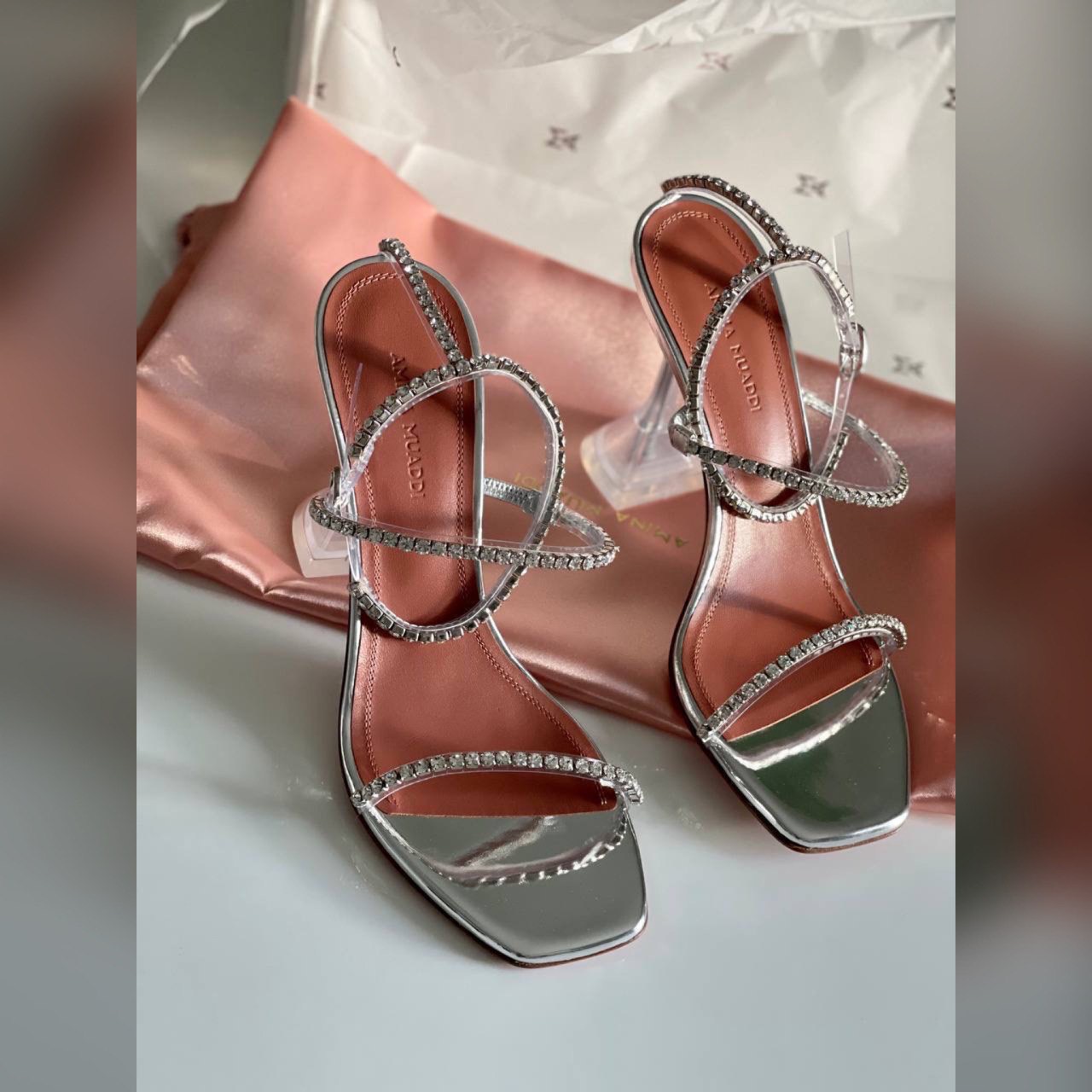 Amina Muaddi shoes