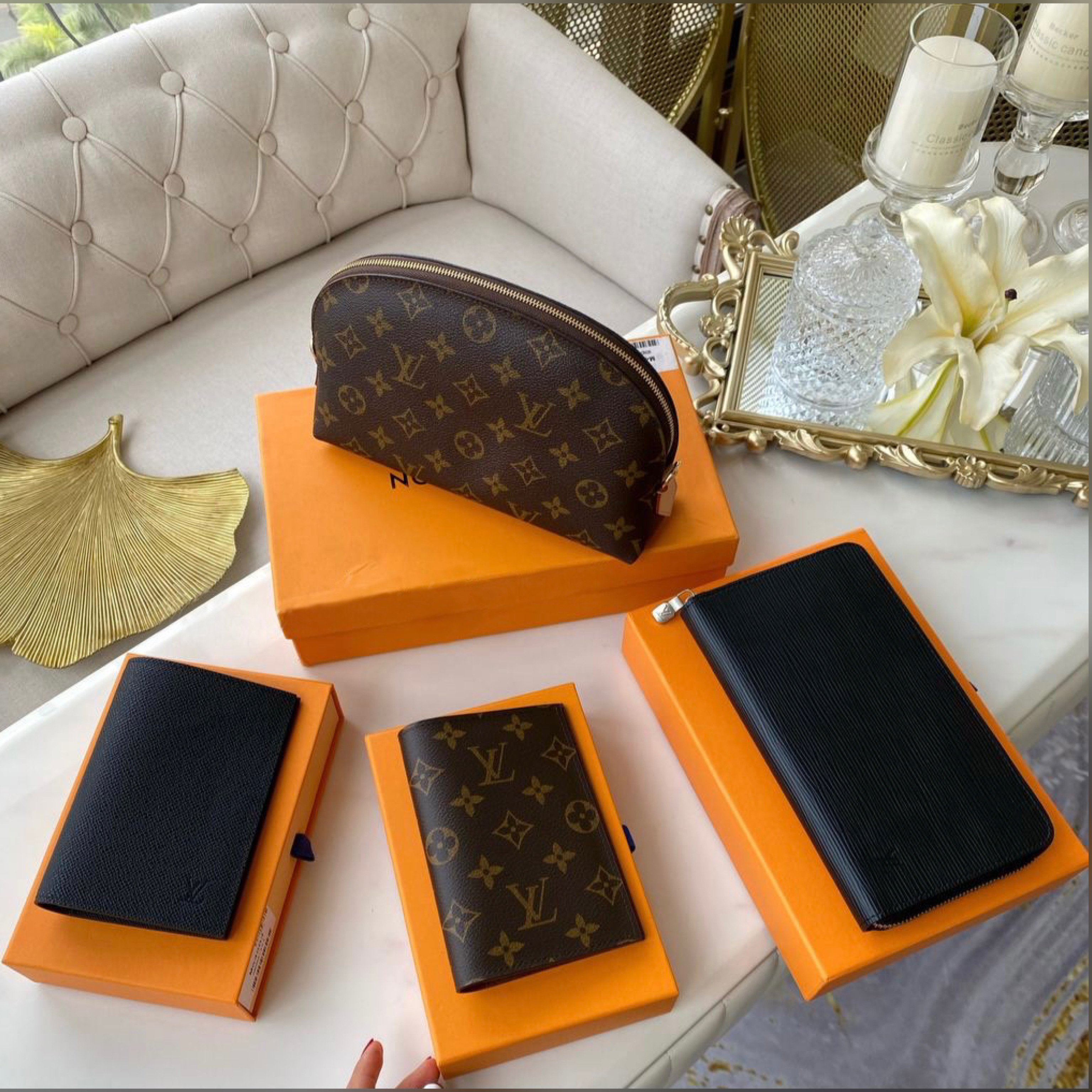 Louis Vuitton passport cover