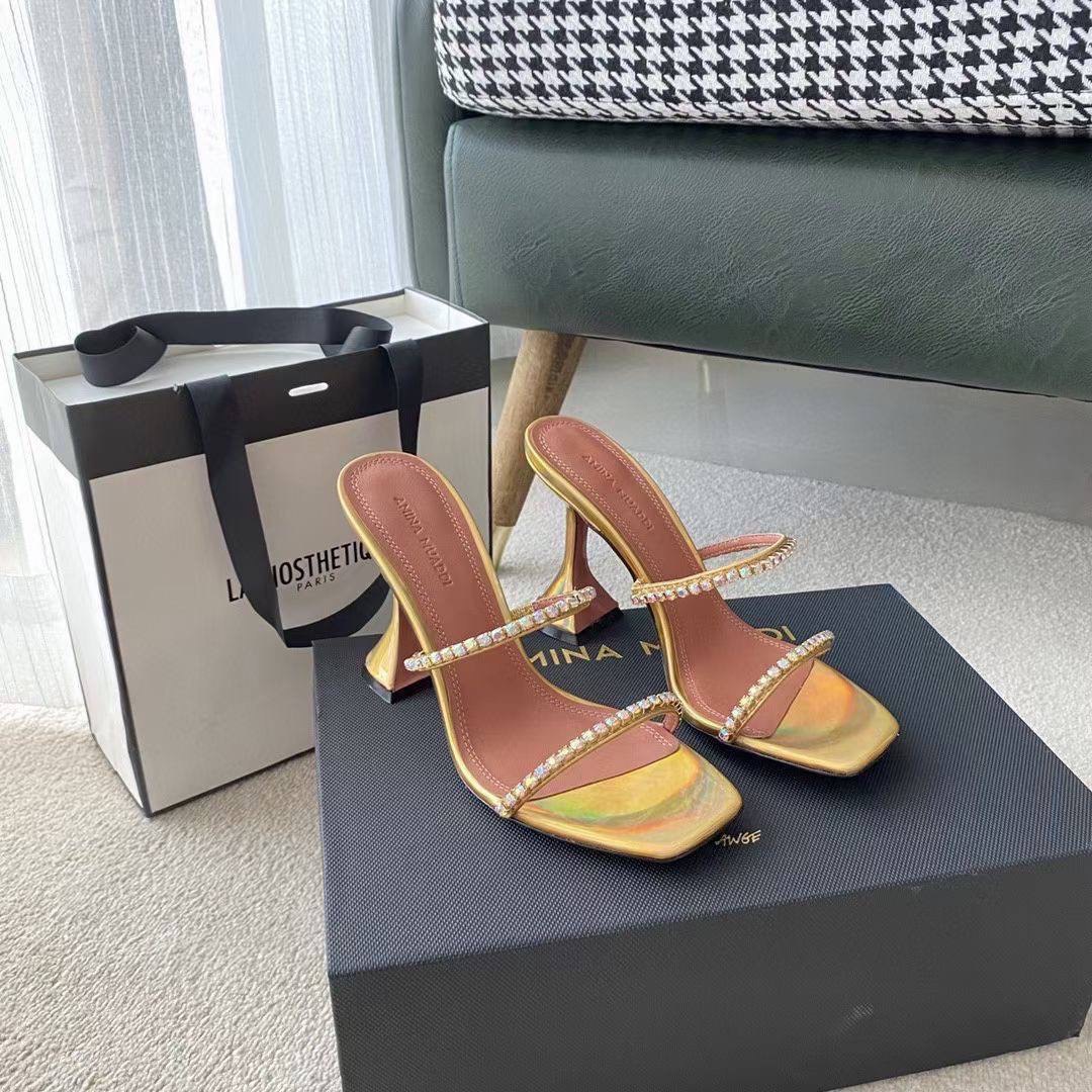 Amina Muaddi shoes