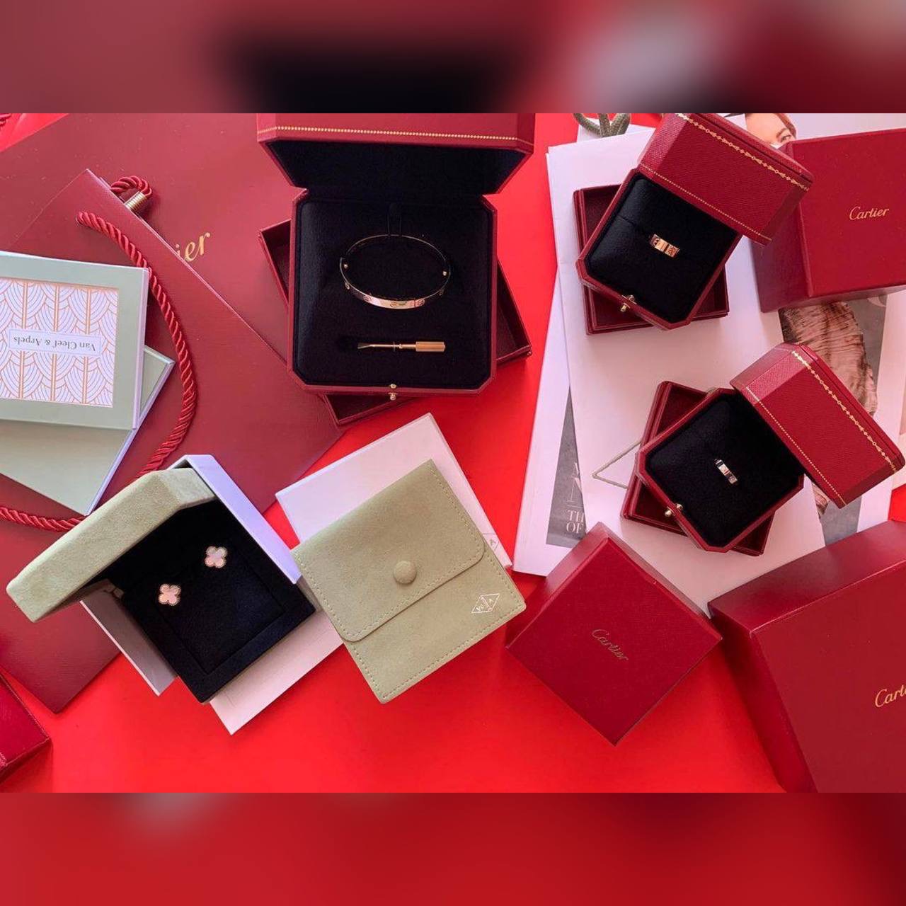 Van Cleef , Cartier Jewellerys