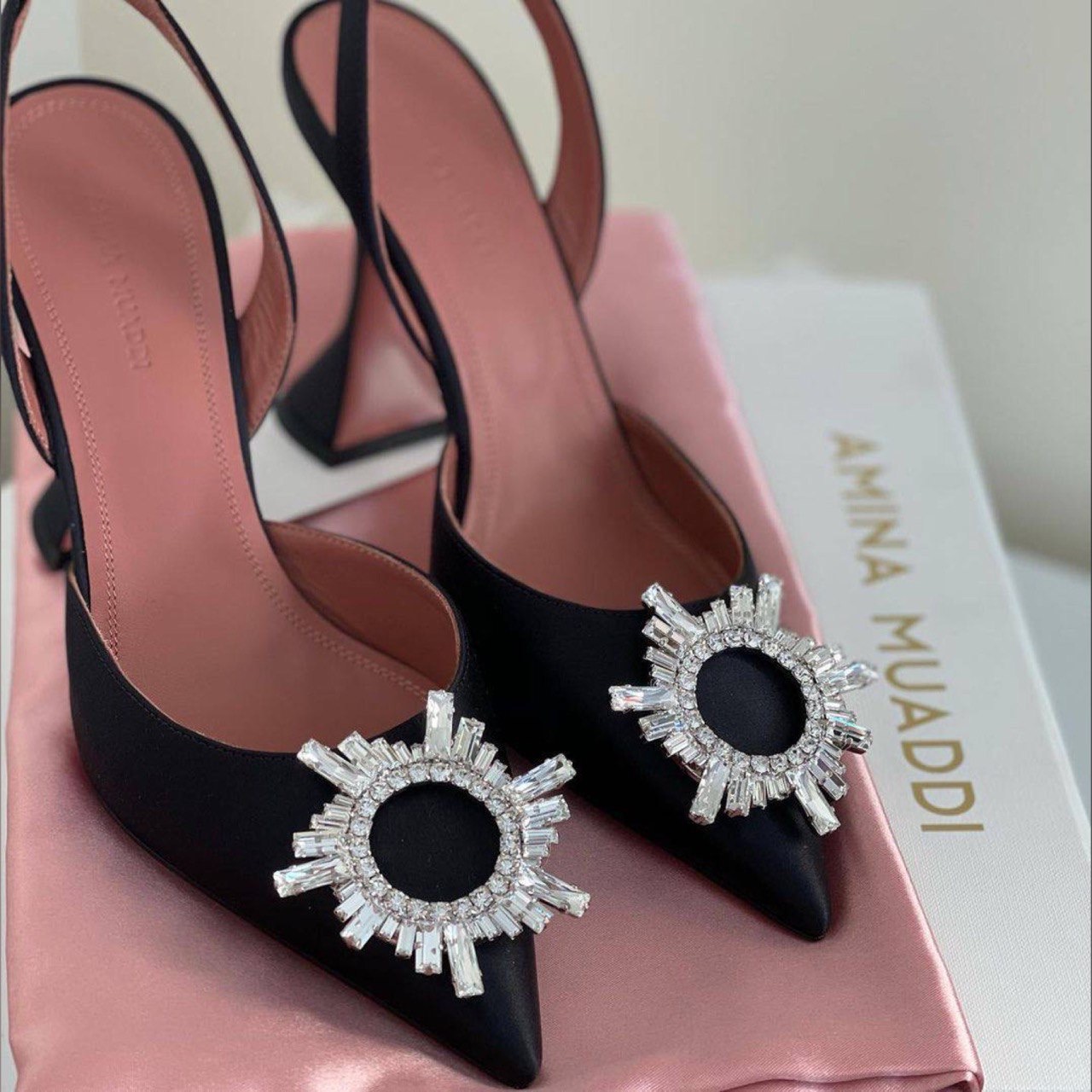 Amina Muaddi shoes