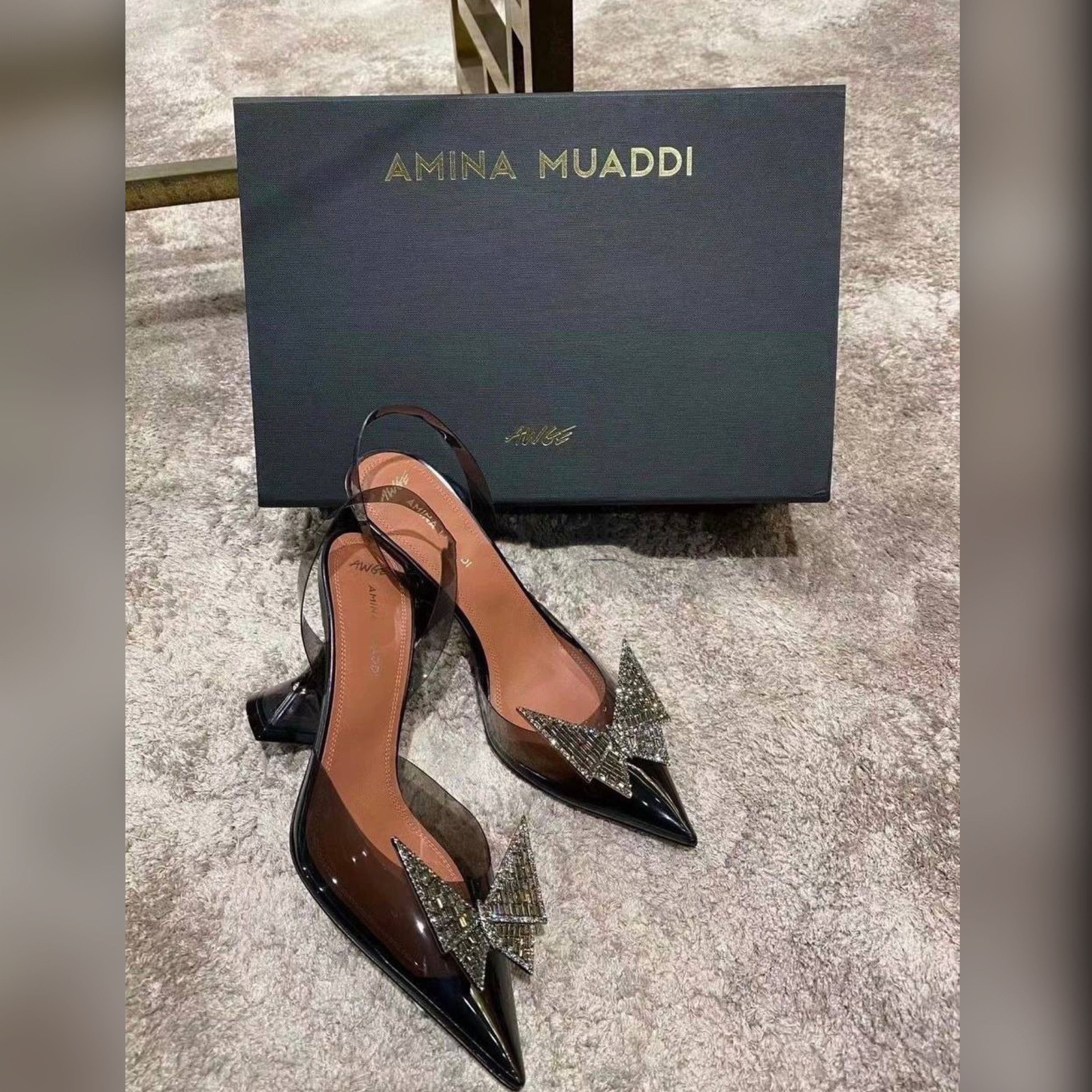 Amina Muaddi shoes