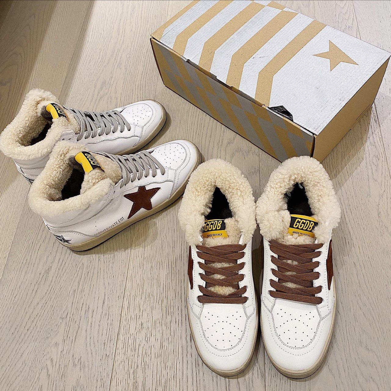 Golden Goose Superstar shoes