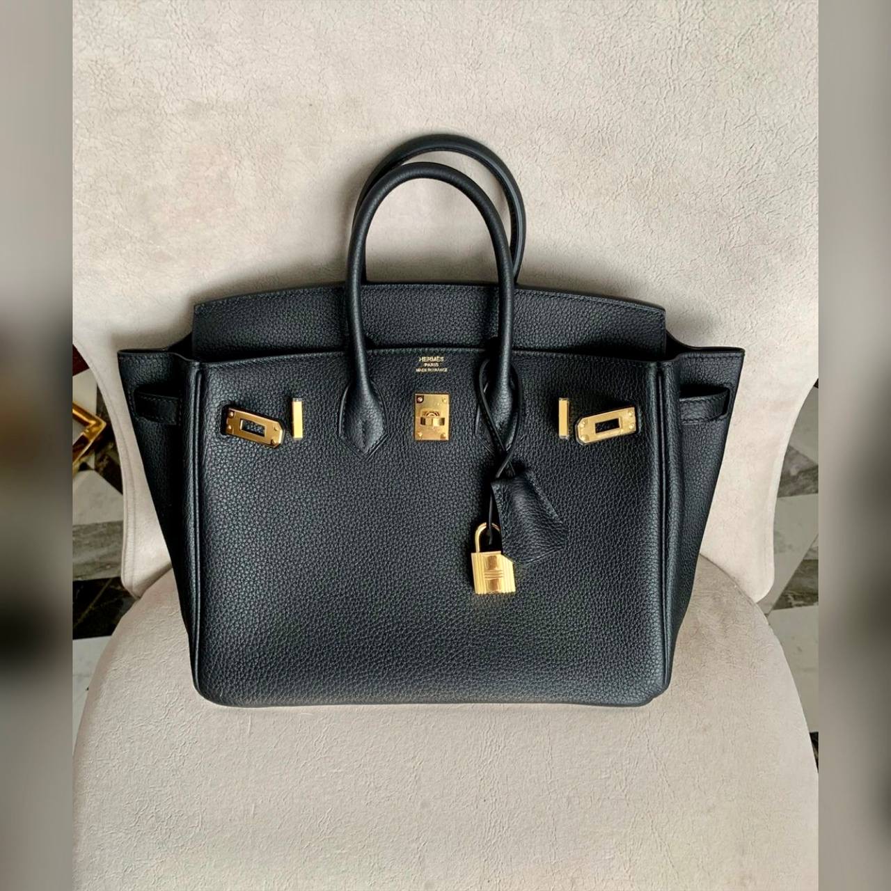 Hermès Birkin Togo Gold bag