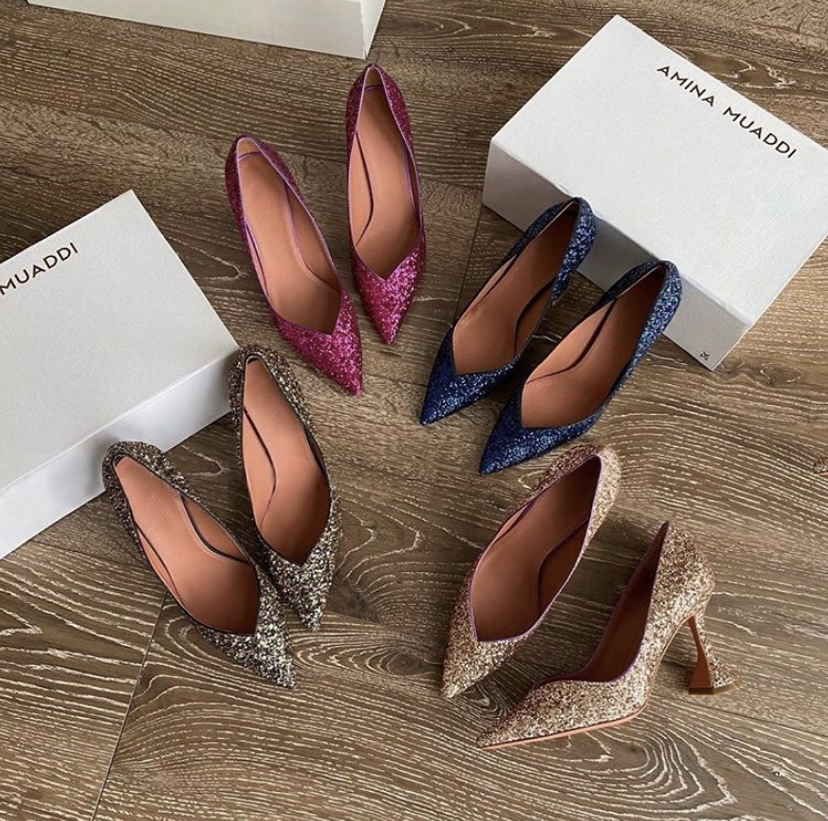 Amina Muaddi shoes