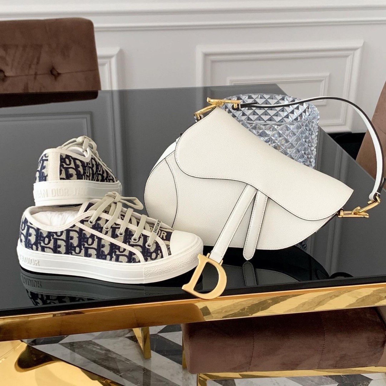 Christian Dior shoes & bag