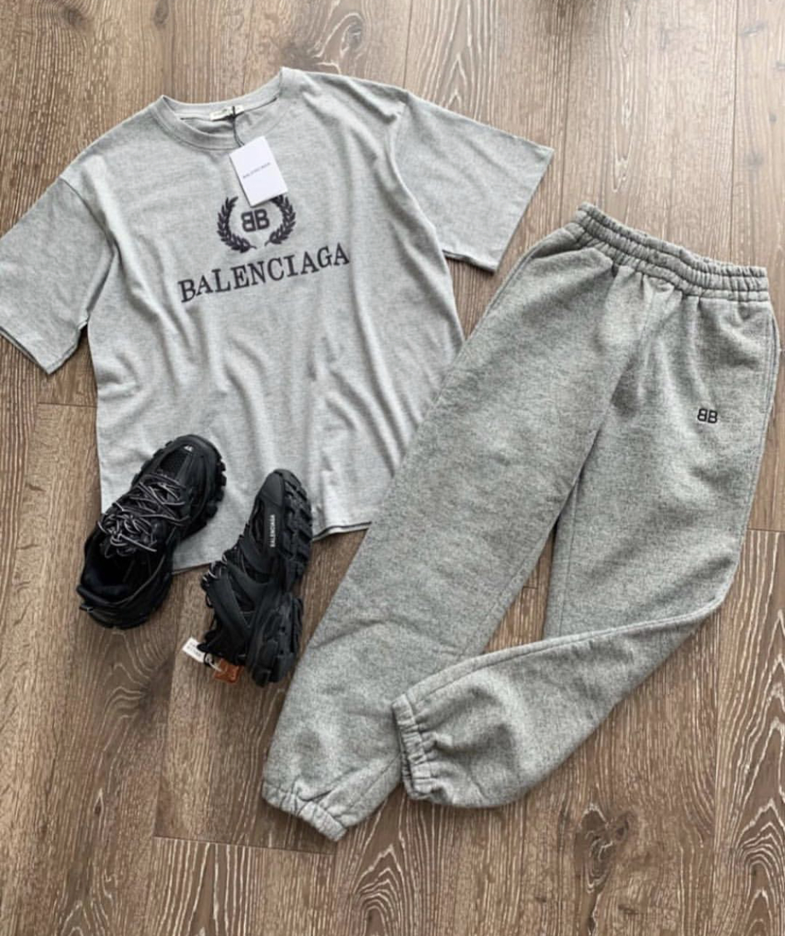 Balenciaga costume and shoes