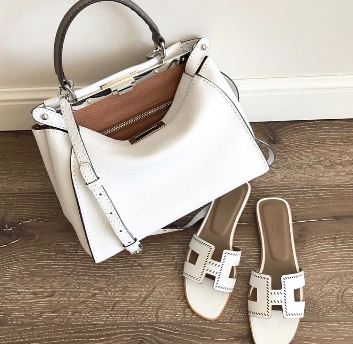 Fendi Bag and Hermès shoes