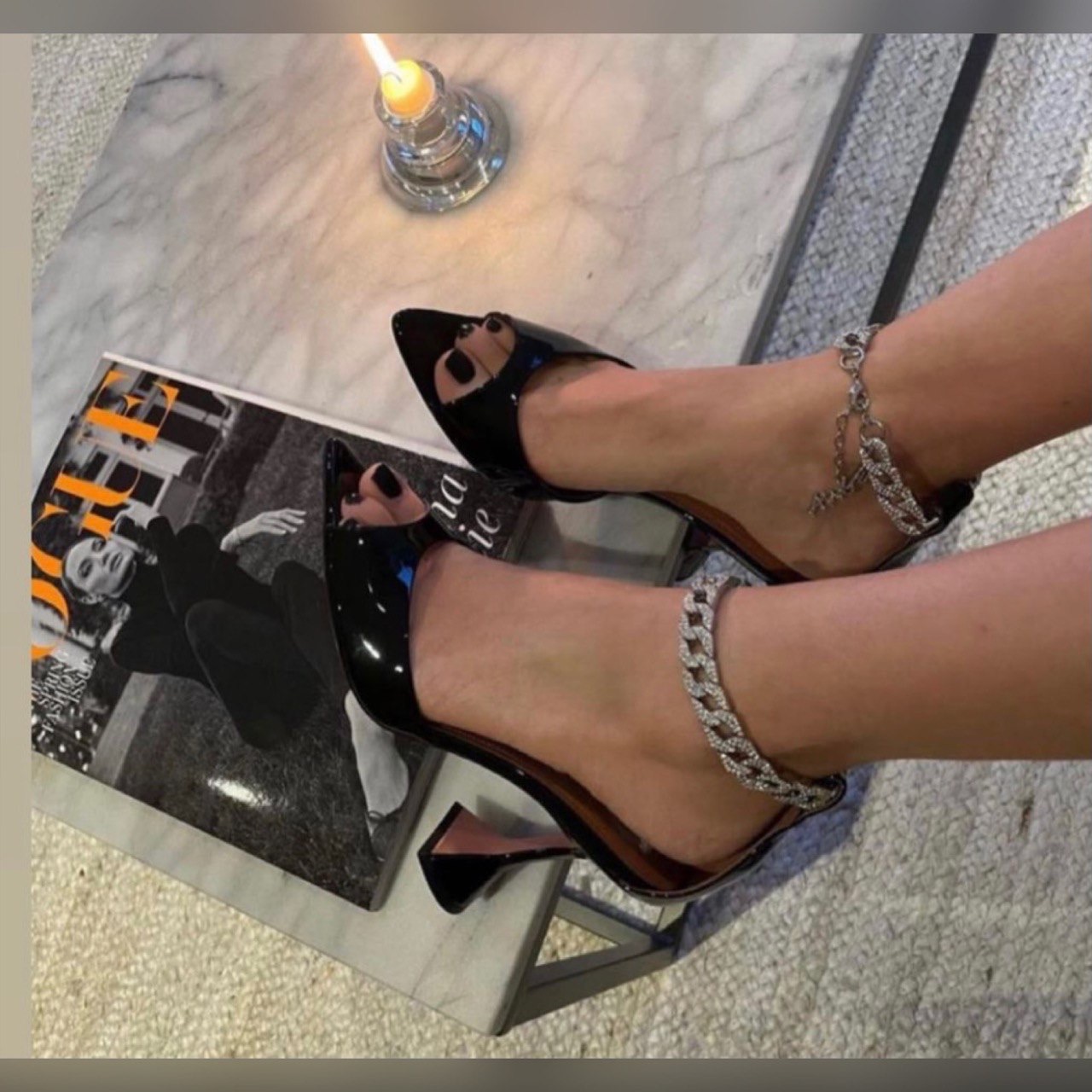 Amina Muaddi shoes