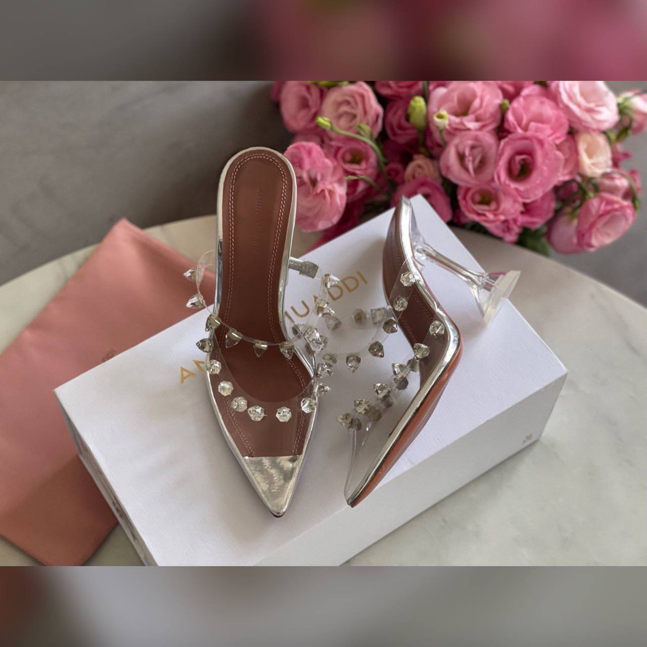 Amina Muaddi shoes