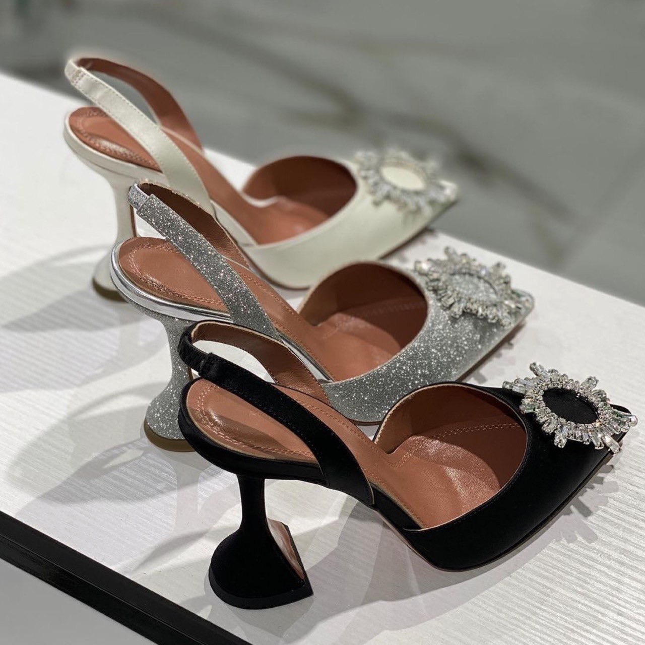 Amina Muaddi shoes