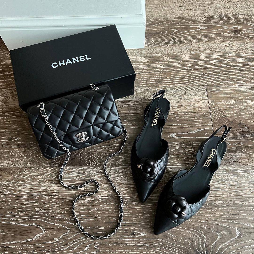 Chanel shoes & bag