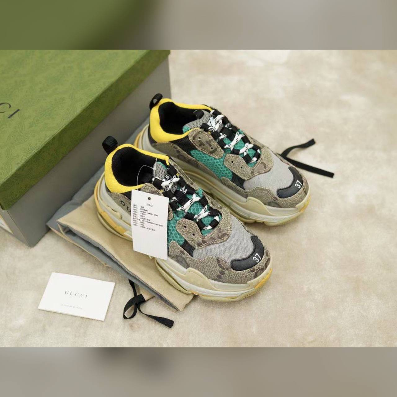 Gucci & Balenciaga shoes