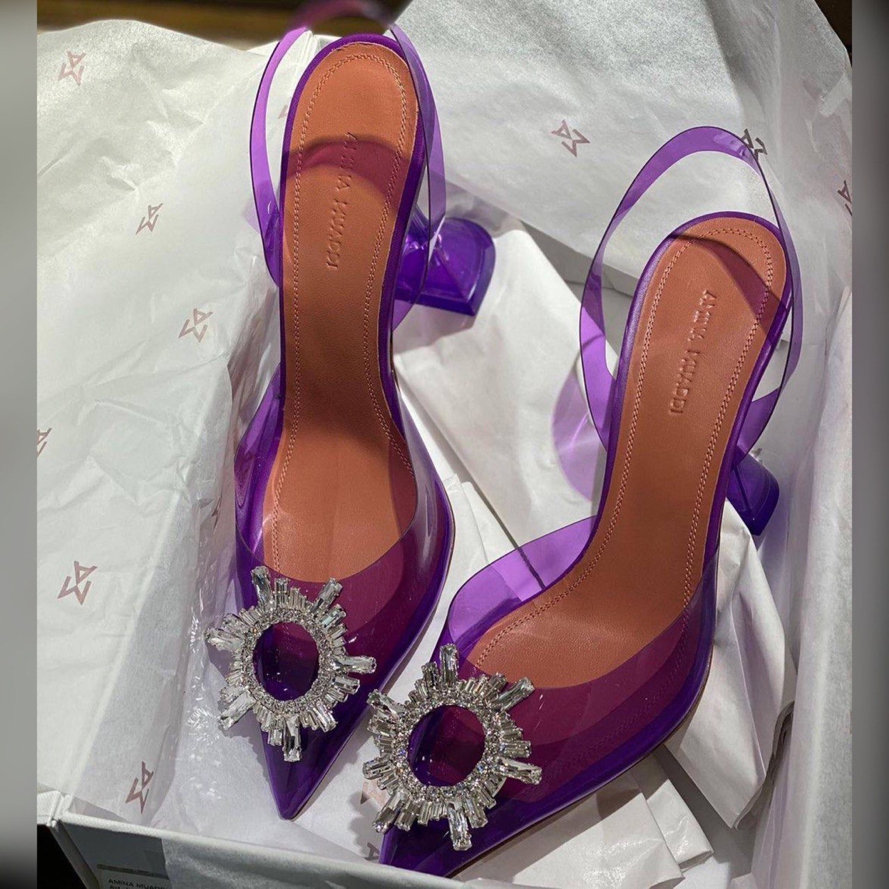 Amina Muaddi shoes
