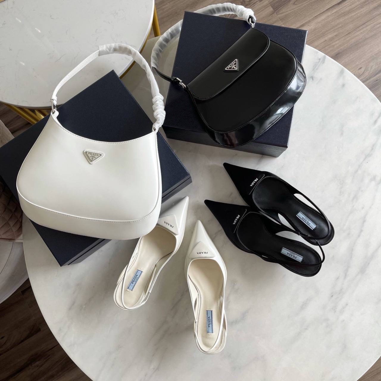 Prada shoes & bag